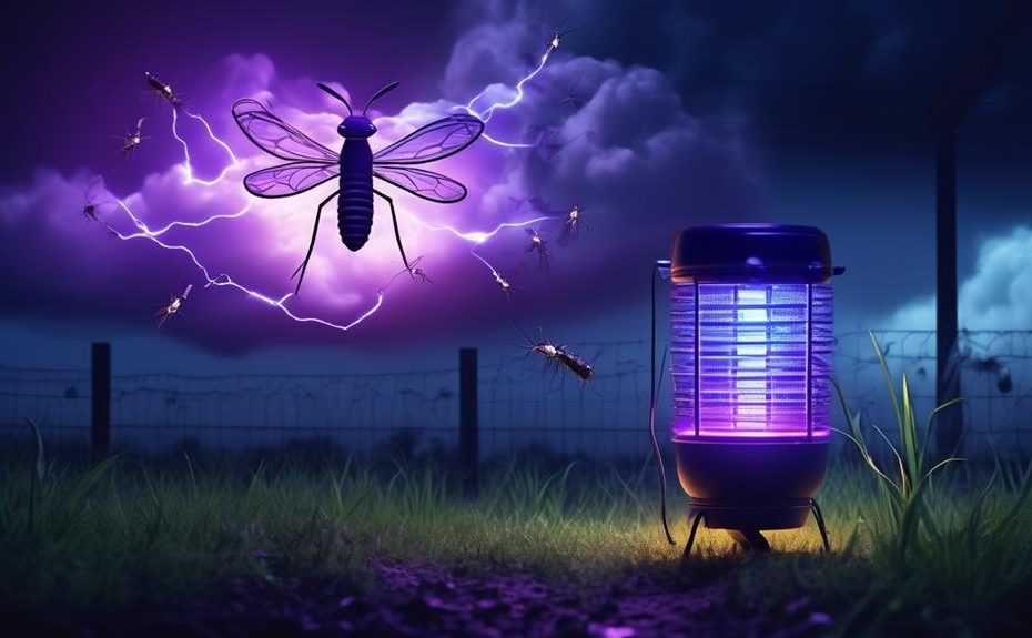 bug zappers attract and electrocute mosquitoes