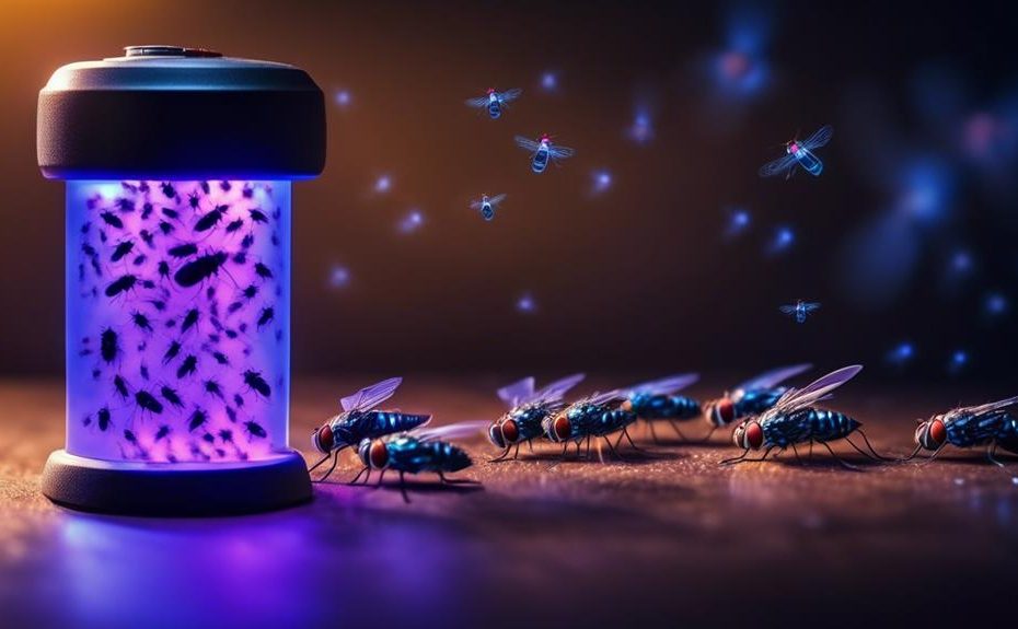 efficient battery powered insect zapper