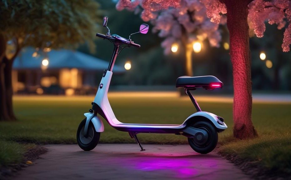 efficient electric scooter design
