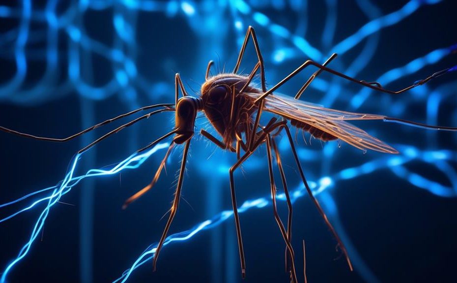 killing mosquitoes with electricity