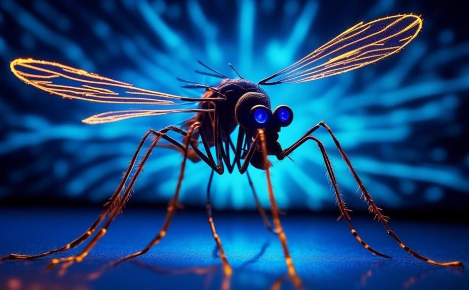 mosquitoes and electric shock