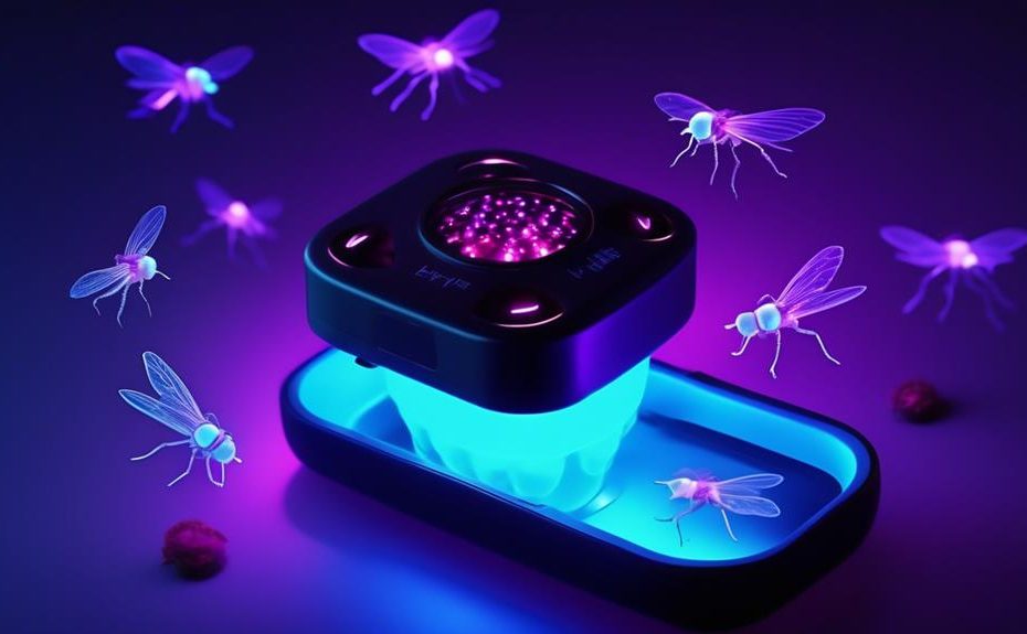 portable insect zapper with battery